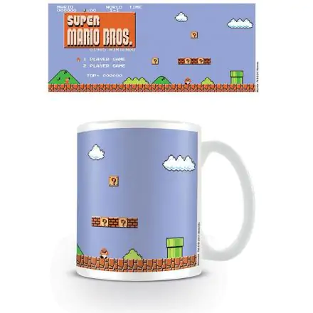 Super Mario Bros. Tasse Retro Title termékfotója