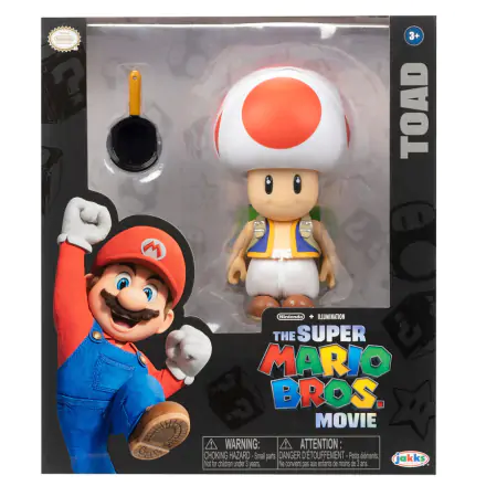Der Super Mario Bros. Film Actionfigur Toad 13 cm termékfotója