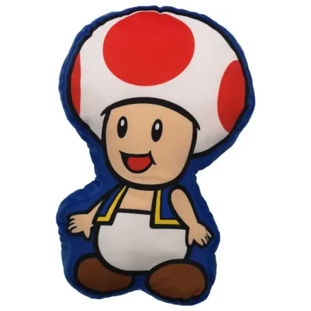 Super Mario Bros Toad 3D Kissen Produktfoto
