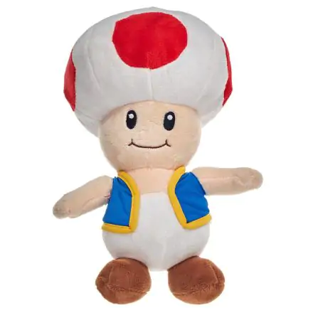 Super Mario Bros Toad Plüschfigur 22cm Produktfoto