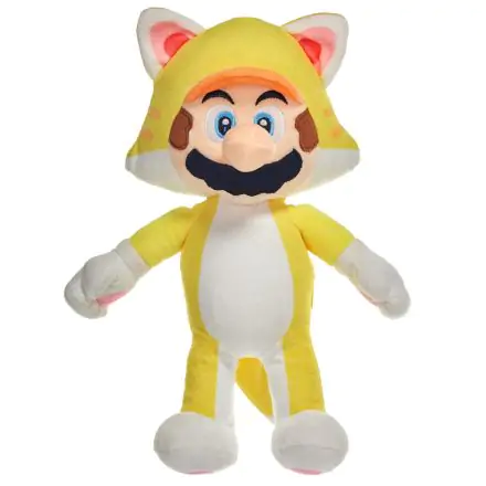 Super Mario Bros Yellow Mario Plüschfigur 30cm Produktfoto