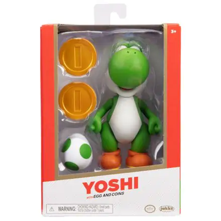 Super Mario Bros Yoshi Gold Figur 10cm Produktfoto