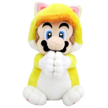 Super Mario Magnet Plüschfigur Katzen-Mario 19 cm termékfotója