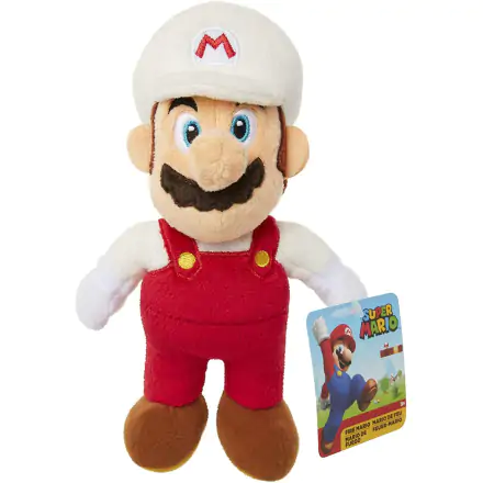 Super Mario Fire Mario Plüschfigur 23 cm Produktfoto