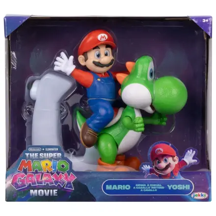 Super Mario Galaxy Movie Mario & Yoshi Figur Produktfoto