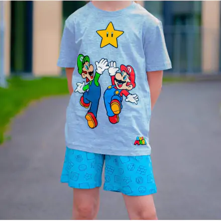 Super Mario kurzer Kinderpyjama termékfotója