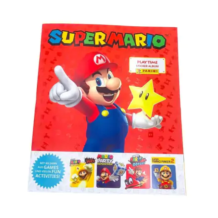 Super Mario Play Time Sticker-Kollektion Sticker Album *Deutsche Version* termékfotója