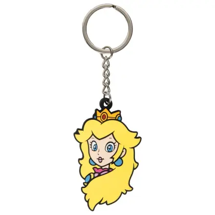 Super Mario Schlüsselanhänger Princess Peach PVC 6 cm Produktfoto