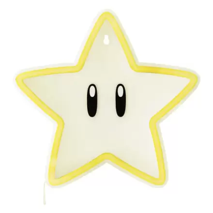 Super Mario LED Wandlampe Licht Super Star Neon Produktfoto