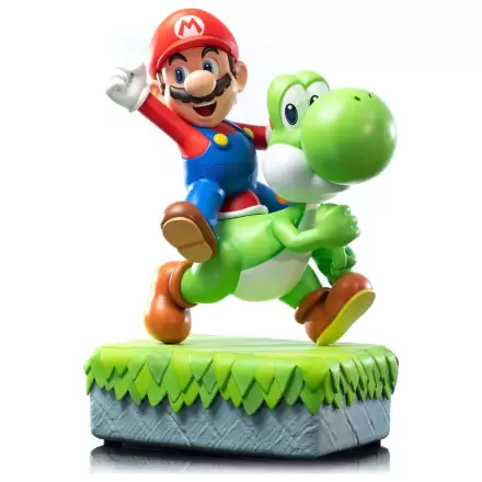 Super Mario Statue Mario & Yoshi 48 cm Produktfoto