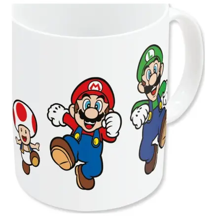 Super Mario Team Keramikbecher Produktfoto