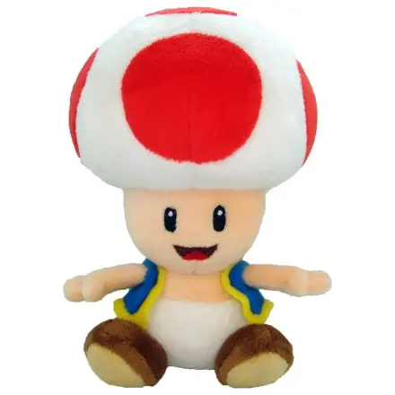 Super Mario Plüschfigur Toad 17 cm Produktfoto
