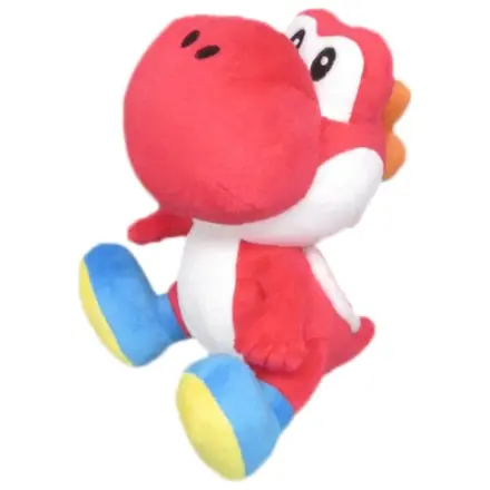 Super Mario Plüsch Figur Yoshi Rot 17 cm Produktfoto