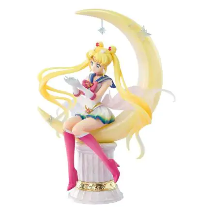 Sailor Moon Eternal FiguartsZERO Chouette PVC Statue Super Sailor Moon Bright Moon 19 cm Produktfoto
