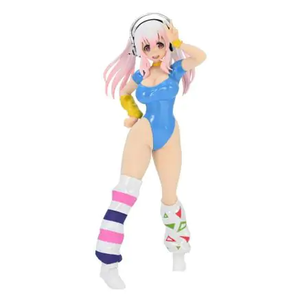 Super Sonico PVC Statue Super Sonico Concept Figure 80's/Another Color/Blue Ver. 18 cm termékfotója