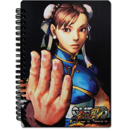 Super Street Fighter IV Notizbuch Chun Li & Cammy Produktfoto