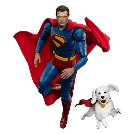 Superman (2025) Action-Figur Superman & Krypto 21 cm Produktfoto