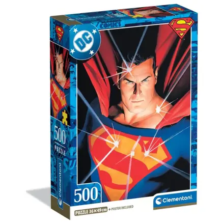 Superman Epic Hero 500-teiliges Compact Puzzle Produktfoto