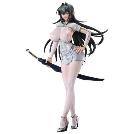 Taimanin RPG PVC Figur 1/6 Annerose Vajra White see-through Ver. 31 cm Produktfoto