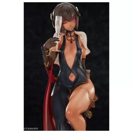 Taimanin RPGX Statue 1/6 Erwachsenen Yukikaze Night Party Dress Ver. 26 Zentimeter Produktfoto