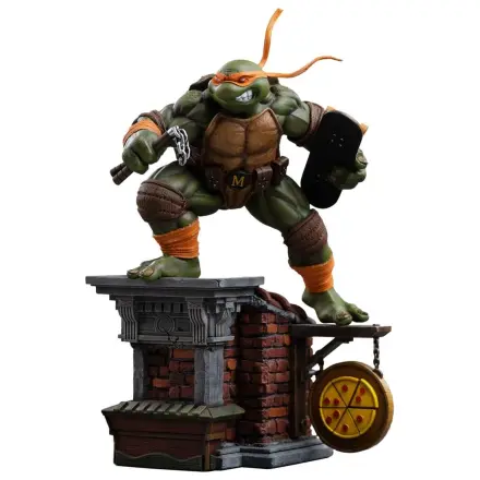 Teenage Mutant Ninja Turtles Art Scale Statue 1/10 Michelangelo Unleashed 24 Zentimeter Produktfoto