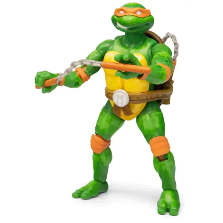 Teenage Mutant Ninja Turtles BST AXN Actionfigur NES 8-Bit Michelangelo Exclusive 13 cm Produktfoto