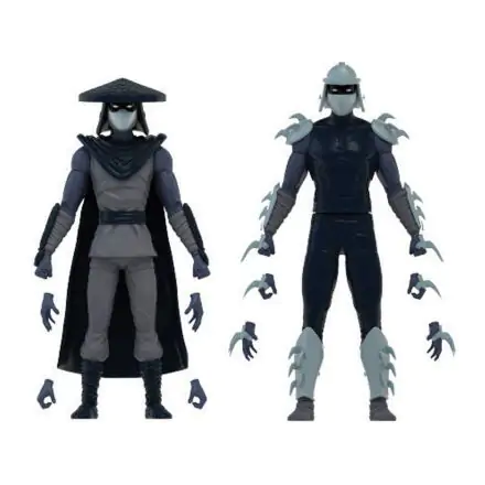 Teenage Mutant Ninja Turtles BST AXN Actionfiguren 2er-Pack Shadow Shredder & Elite Foot Soldier SDCC Exclusive 13 cm Produktfoto