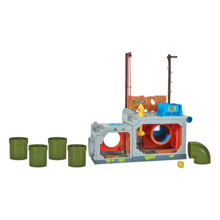 Teenage Mutant Ninja Turtles Bausatz Secret Sewer Lid Playset Mutant Modul 30 cm Produktfoto