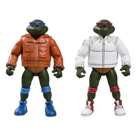 Teenage Mutant Ninja Turtles (Cartoon) Actionfigur Punk Leo and Punk Raph 2 Pack 18 cm termékfotója