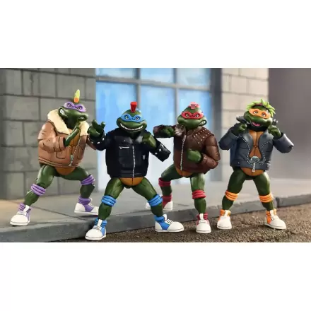 Teenage Mutant Ninja Turtles (Cartoon) Actionfiguren 4er-Pack Punk Turtles 18 cm termékfotója