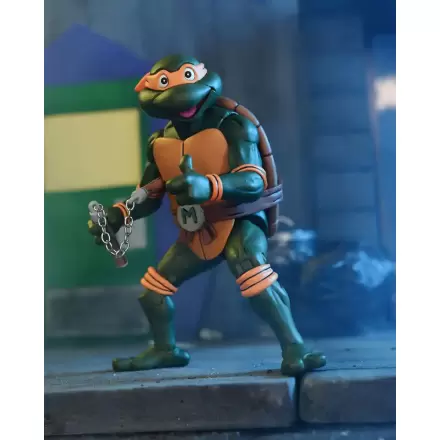 Teenage Mutant Ninja Turtles (Cartoon) Actionfigur Ultimate Michelangelo VHS 18 cm termékfotója