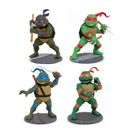 Teenage Mutant Ninja Turtles D-Formz Minifiguren 4er-Pack SDCC 2023 Exclusive 5 cm termékfotója