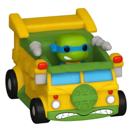 Teenage Mutant Ninja Turtles Funko POP! Rides Vinyl Figur Leonardo w/Van 2,5 cm termékfotója