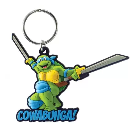Teenage Mutant Ninja Turtles Soft Touch PVC Taschen Clip Leonardo Produktfoto