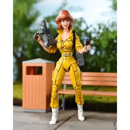 Teenage Mutant Ninja Turtles (Cartoon) Actionfigur Ultimate April O'Neil 18 cm Produktfoto
