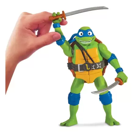 Teenage Mutant Ninja Turtles: Mutant Mayhem Ninja Shouts Action Figur Leonardo 14 cm Produktfoto