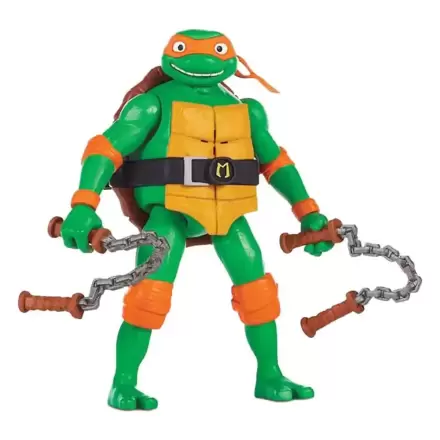 Teenage Mutant Ninja Turtles: Mutant Mayhem Ninja Shouts Aktionsfigur Michelangelo 14 cm Produktfoto