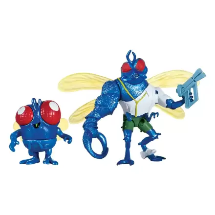Teenage Mutant Ninja Turtles: Mutant Mayhem Action-Figuren Super Fly & Toddler Super Fly 11 cm Produktfoto