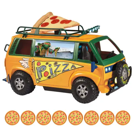 Teenage Mutant Ninja Turtles: Mutant Mayhem Fahrzeug Pizza Van 20 cm termékfotója