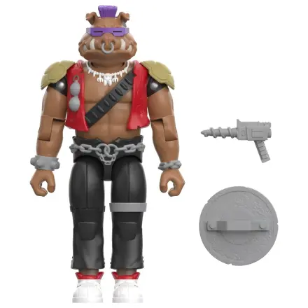 Teenage Mutant Ninja Turtles ReAction+ Action Figur Wave 02 Bebop Produktfoto