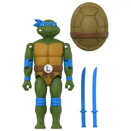 Teenage Mutant Ninja Turtles ReAction+ Action Figur Welle 02 Leonardo Produktfoto