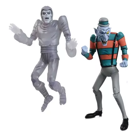Teenage Mutant Ninja Turtles: Saturday Morning Adventures Action Figure 2er-Pack Creepy Eddie & Shibano-Sama 17 cm Produktfoto