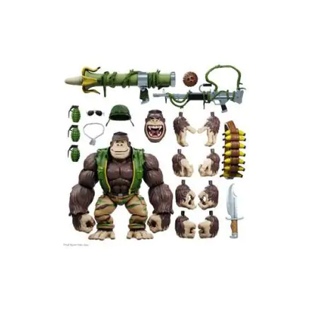 Teenage Mutant Ninja Turtles Ultimates Actionfigur Guerrilla Gorilla 20 cm termékfotója