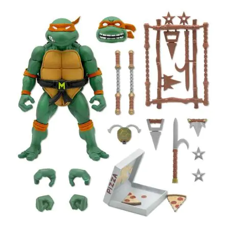 Teenage Mutant Ninja Turtles Ultimates Actionfigur Michaelangelo 18 cm termékfotója