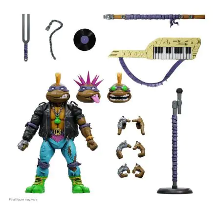 Teenage Mutant Ninja Turtles Ultimates Actionfigur Punker Donatello 18 cm termékfotója