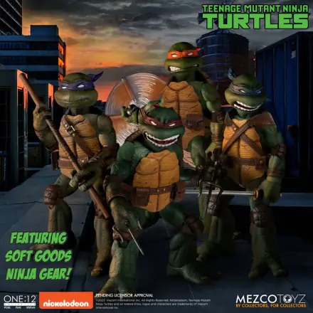 Teenage Mutant Ninja Turtles XL Actionfiguren Deluxe Box Set 17 cm Produktfoto