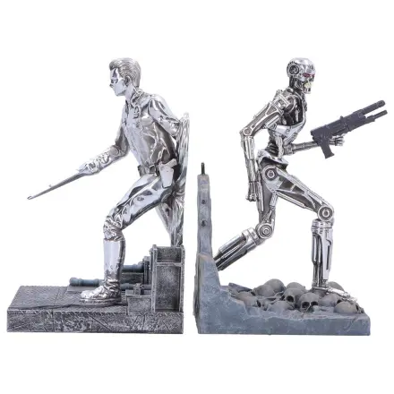 Terminator 2 Buchstützen T-1000 vs T-800 19 cm Produktfoto
