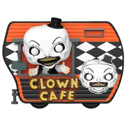 Terrifier Funko POP! Rides Super Deluxe Vinyl Figur Café mit Art 15 cm Produktfoto