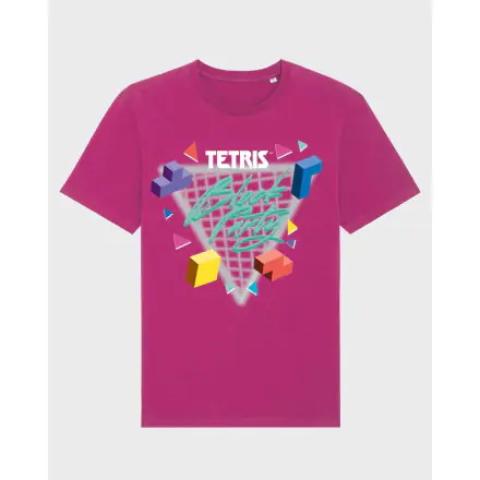 Tetris 90s Block Party! Pink T-shirt Produktfoto