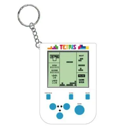 Tetris Mini Retro Handheld Videospiel-Schlüsselanhänger termékfotója